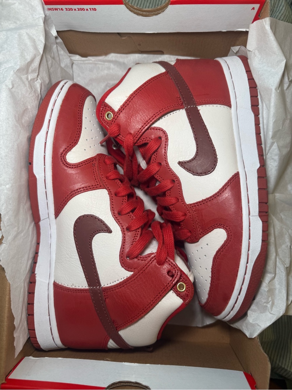 Nike Dunk High LXX Cinnabar Sneakers Women’s 7.5